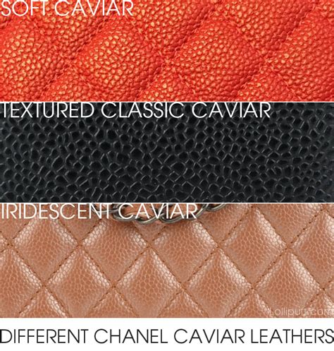 16 series caviar chanel|A Guide to Different Types of Chanel Leather .